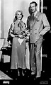 gary cooper, veronica cooper, new york, 1933 Stock Photo - Alamy