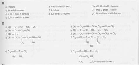 Ejercicios Resueltos De Nomenclatura Alcanos Alquenos Y Alquinos Pdmrea
