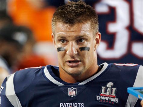 Patriots player Rob Gronkowski said he hasn't spent a dime of his $54 