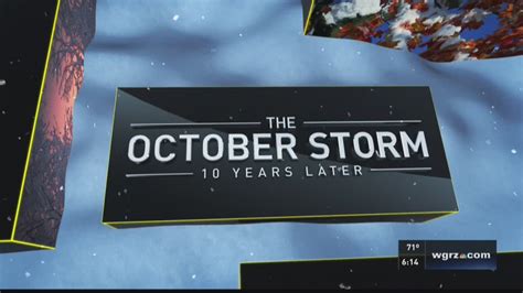 10 Years Ago The October Surprise Storm Started