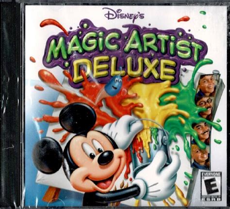 Disney Magic Artist Deluxe Pc New Xp Easy To Use Art To Life Create