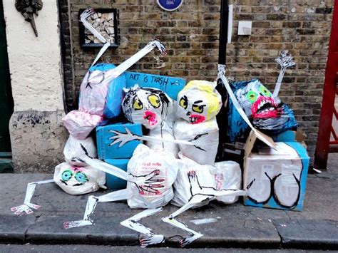 Meet The Street Artist Turning Londons Rubbish Into Art Artista De