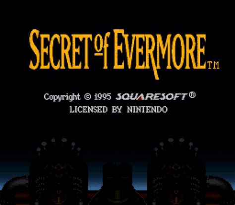 Secret Of Evermore 1995