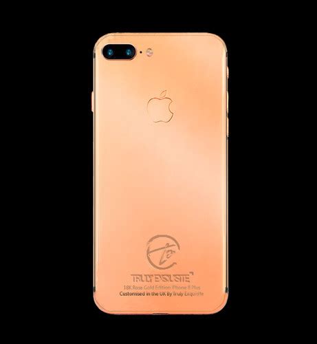 18k Rose Gold Plated Iphone 8 Plus Truly Exquisite