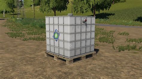 Мод Placeable Liquid Fertilizer Tank V10 для Fs19 1100 Моды для
