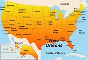New Orleans Map - ToursMaps.com