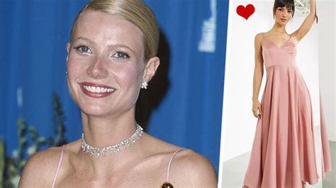 Asos Just Recreated Gwyneth Paltrow S Iconic Pink 90s Oscars Dress And Wow Hello