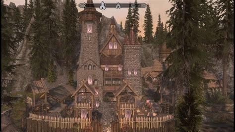 Lc Build Your Own Noble House Skyrim Special Edition House Mod Youtube