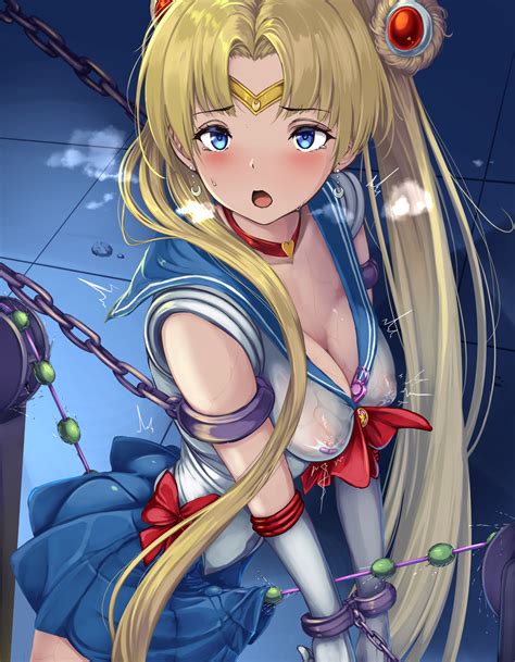 Rule 34 Bead Sex Machine Bishoujo Senshi Sailor Moon Blonde Hair Blue