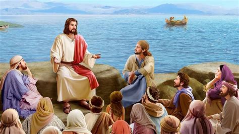 Jésus Et Ses Disciples Au Bord Du Lac De Tibériade Danse Latine