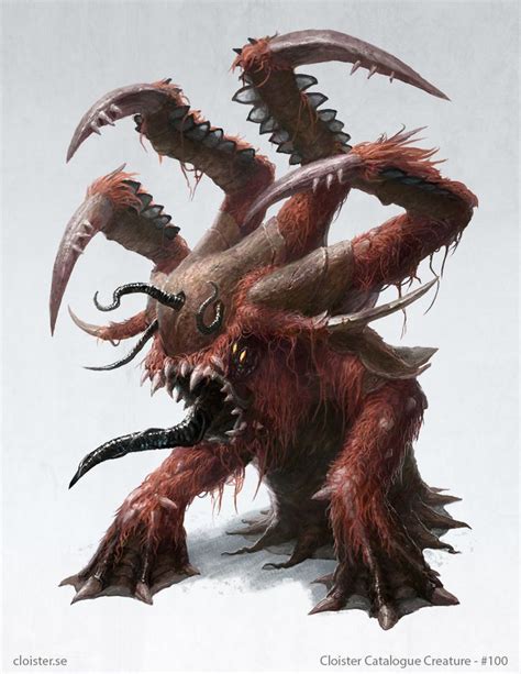 47 Best Monsters Demons Images On Pinterest Fantasy