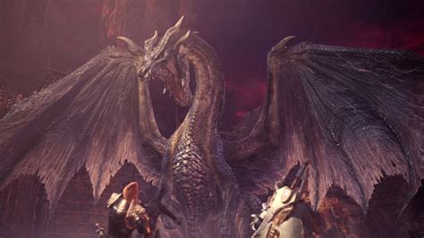 Monster Hunter World Iceborne Update Trailer Shows Off Legendary Black Dragon Fatalis Vgc