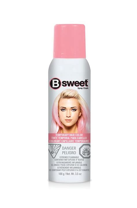 Jerome Russell B Sweet Temporary Hair Color Spray Pale Pink