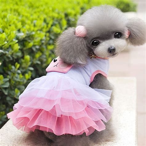 2015 New Arrive Cute Bunny Dress For Teddy Poodles Dog Princess Dress Spring And Summer Style