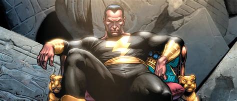 The original champion of the wizard, black adam turned to brutality and ruthlessness to protect innocents after the murder of his family. Standalone Black Adam Movie Starring Dwayne Johnson