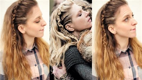 Helga the fair had some had long hair, others had short hair and some had no hair. Vikings Inspired Lagertha Hair Tutorial | Viking ...
