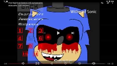 Five Nights At Sonics 2 All Characters Youtube