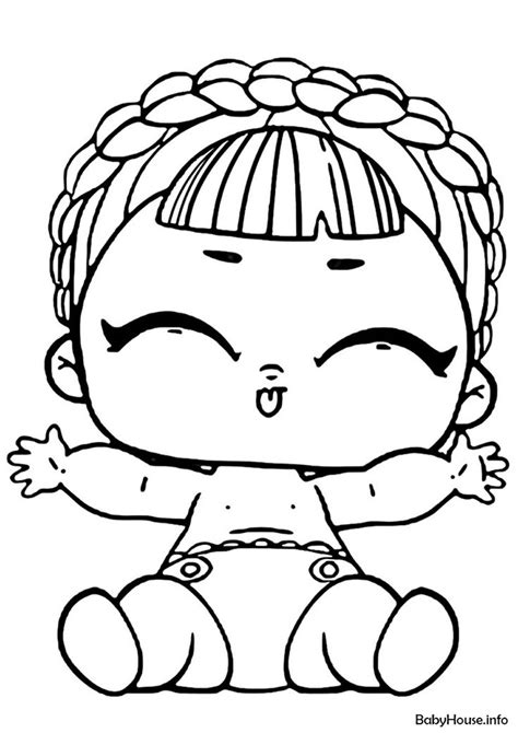 ️lol Baby Sister Coloring Pages Free Download