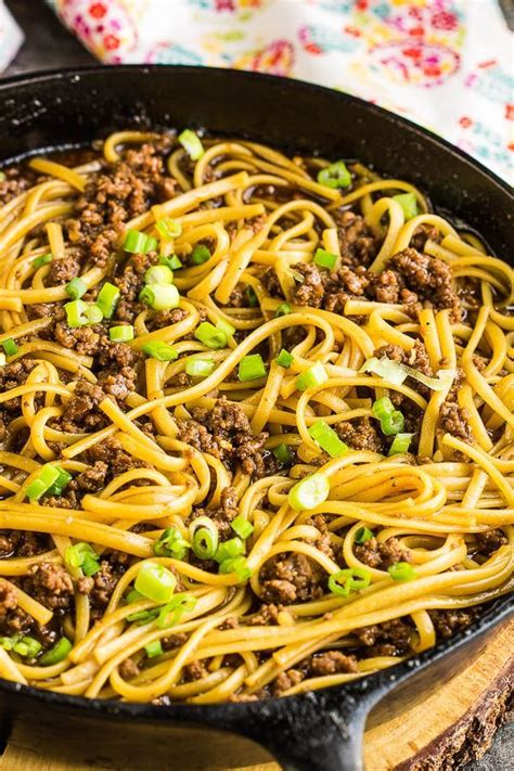 This is the tastiest mongolian beef i've ever eaten, and i used to love p.f. GROUND BEEF MONGOLIAN NOODLES > Call Me PMc in 2020 | Easy ...