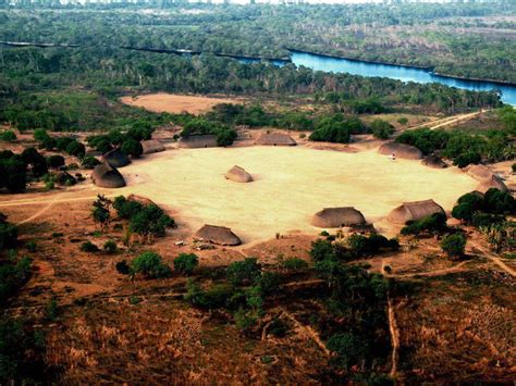 Xingu Indigenous Park Located In Northeastern Mato Grosso Brazil