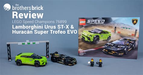 Lego Speed Champions 76899 Lamborghini Urus St X And Huracán Super Trofeo