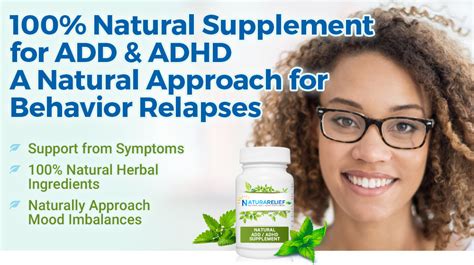 Natura Relief Natural Add Adhd Supplement