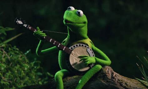 Watch Kermit Sing Rainbow Connection On The Muppets