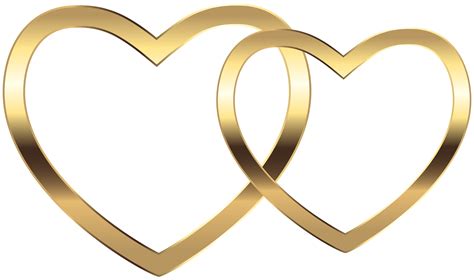 Free Golden Hearts Cliparts Download Free Golden Hearts Cliparts Png