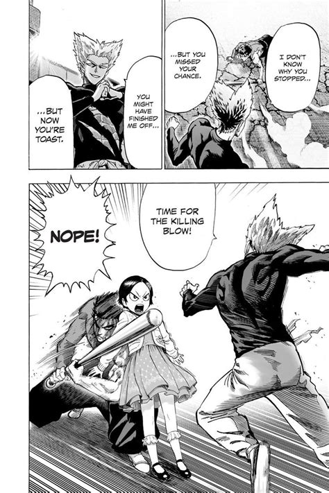 Metal Bat Vs Garou Vs Zenko One Punch Man Manga One Punch Man One