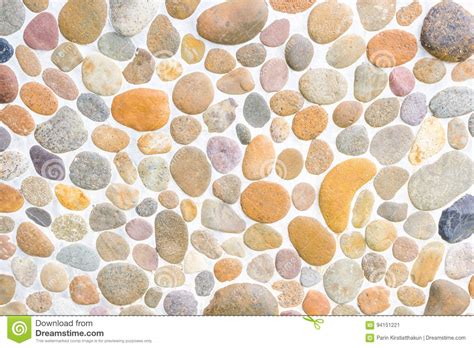 Pebble Stone Floor Tile Texture Stock Image Image Of Abstract