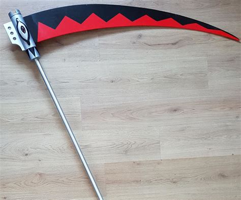 Soul Eater Maka Scythe Cosplay Replica 11 Steps With Pictures