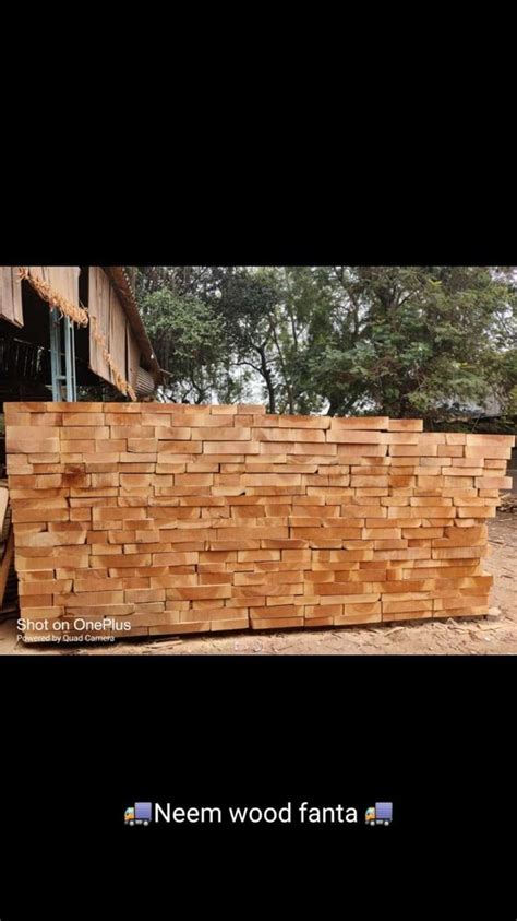 Rectangular Brown And Natural Neem Wood Planks At Rs 520cubic Feet In