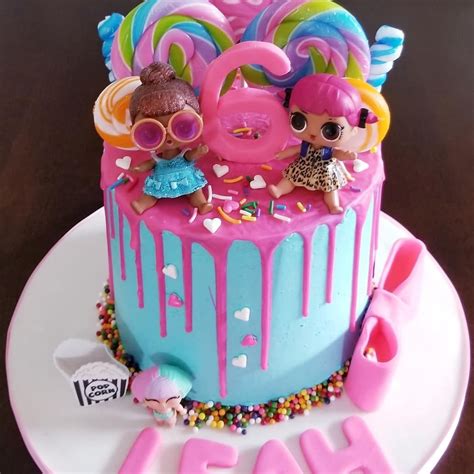 Think of a party that celebrates the special day of your kid. Lol surprise birthday cake | Funny birthday cakes, Doll ...