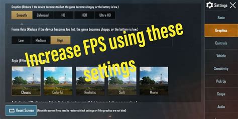 Pubg Mobile Increase Fps Using These Settings