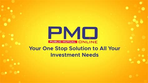 Invest And Transact With Ease Via Public Mutual Online Pmo Youtube
