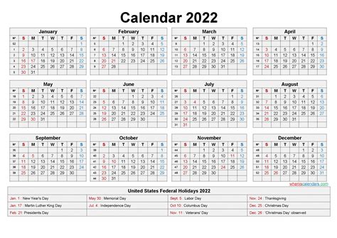 2022 Printable Calendar Free Printable Calendar Monthly