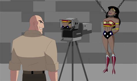 Wonder Woman Chained Up And Videoed By Lex Luthor By Martbill On Deviantart