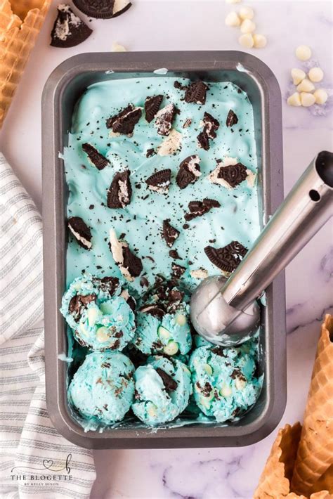 The Best Cookie Monster Ice Cream Recipe