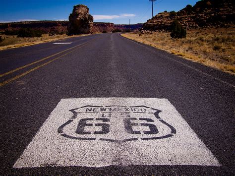 This Portion Of New Mexicos Route 66 Sings