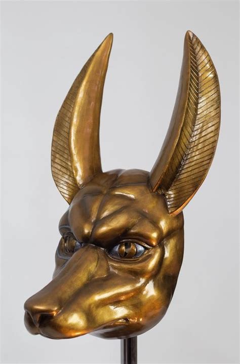 Anubis Golden Mask For Cosplay Festival Carnival Or Halloween Party