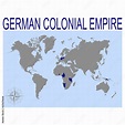 vector map of The German colonial empire for your design Stock Vector ...