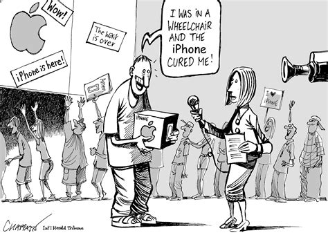 Iphone Globecartoon Political Cartoons Patrick Chappatte