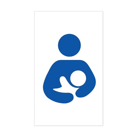 Bficon Med777 Sticker Rectangle International Breastfeeding Rectangle Sticker Cafepress