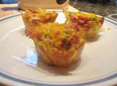 I typically bake a batch on sundays to enjoy throughout the week. Hash Brown Egg Nests Recipe | Just A Pinch Recipes