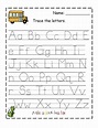 Printable Tracing Alphabet Letters Az | TracingLettersWorksheets.com