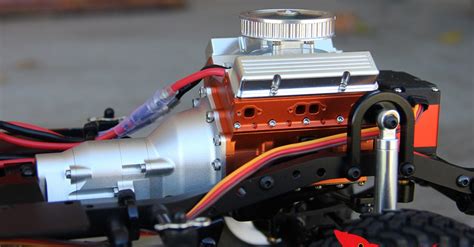Review Rc4wd Scale V8 Engine And Ultimate Scale Single Speed