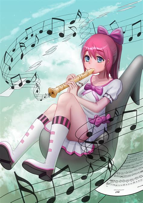 Artstation Flute Girl