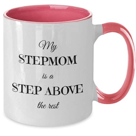 Best Stepmom T Stepmom Coffee Mug My Stepmom Is A Step Etsy