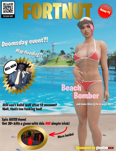 Rule 34 Beach Beach Bomber Big Breasts Bikini Fortnite