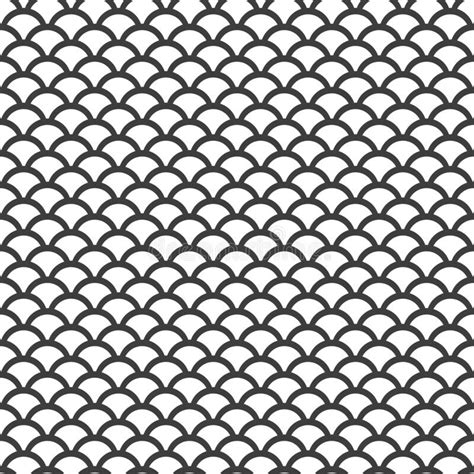 Seamless Fish Scales Or Snake Skin Pattern Squama Texture Stock